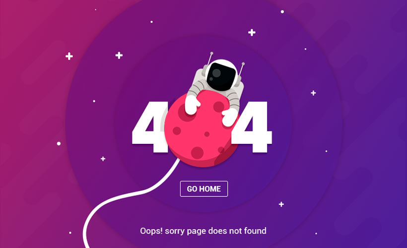 لینک شکسته به صفحه 404 ختم میشود