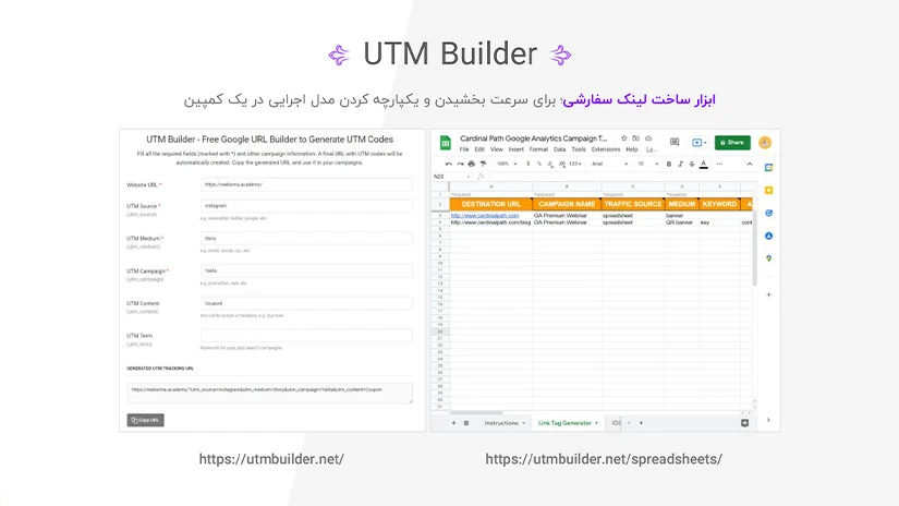 ابزار ساخت لینک سفارشی؛ UTM Builder